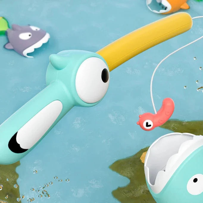 Splash & Catch - Vissen & Spetteren - Fiskestang sett i badekar