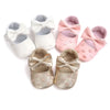 Mini Fashion - pustende materialer - sklisikre babysko