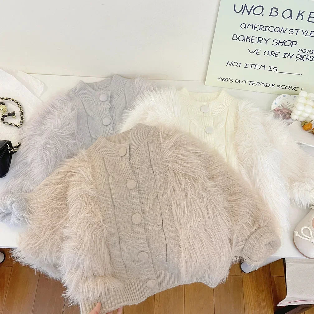 Mini Fashion - Varm og stilig - Deilig jakke til jenter