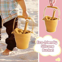 Thumbnail for Silicone Beach Set - Strandbøtte til sandeventyr - Silikonsett til stranden