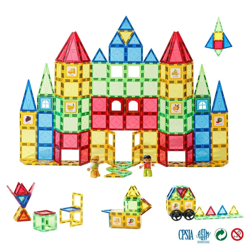 Magnet Toys - Utvikle kreativitet - Magnetiske fliser