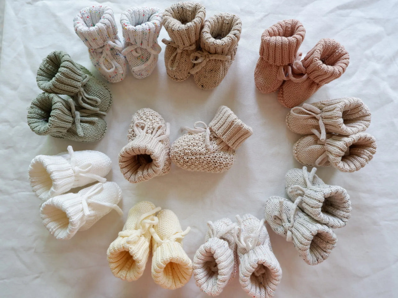 Mini Fashion - Varm og stilig - Strikkede babytøfler