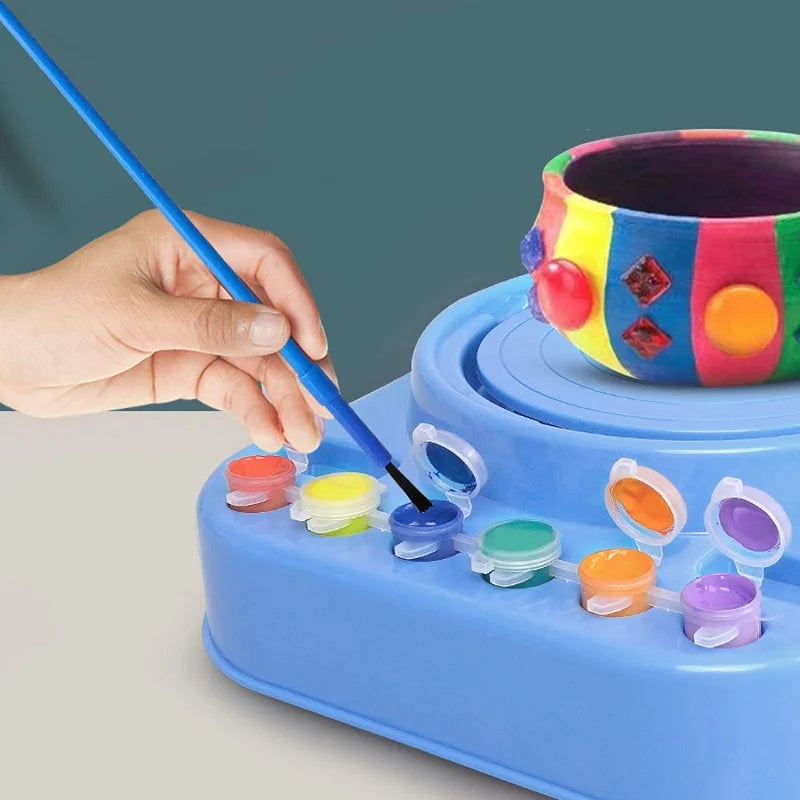 Kids Pottery Set - Leirekunst - Keramikk-sett for barn
