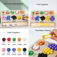 Thumbnail for Toddler Clips - Frukt- og formmatch - Sorteringsspill