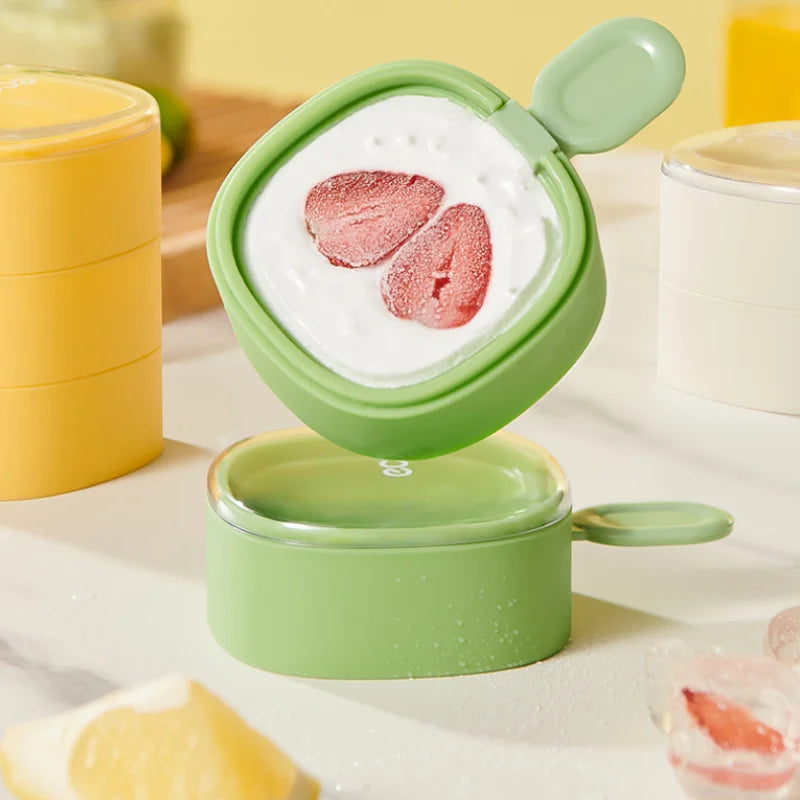 Ice Pop Maker Set - Forfriskende kreativ - iskremformer i silikon