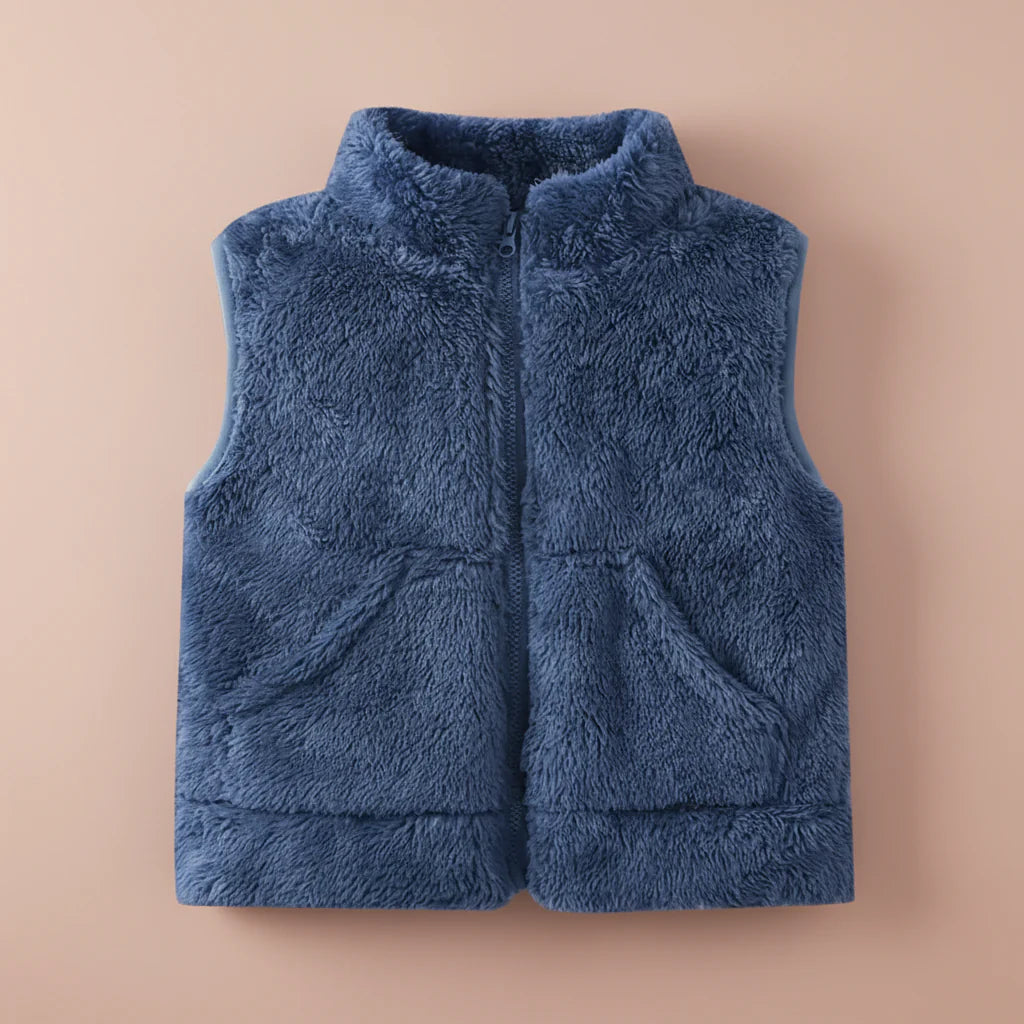 MiniWarm – Lett og isolerende - vest med tykkere fleecefôr