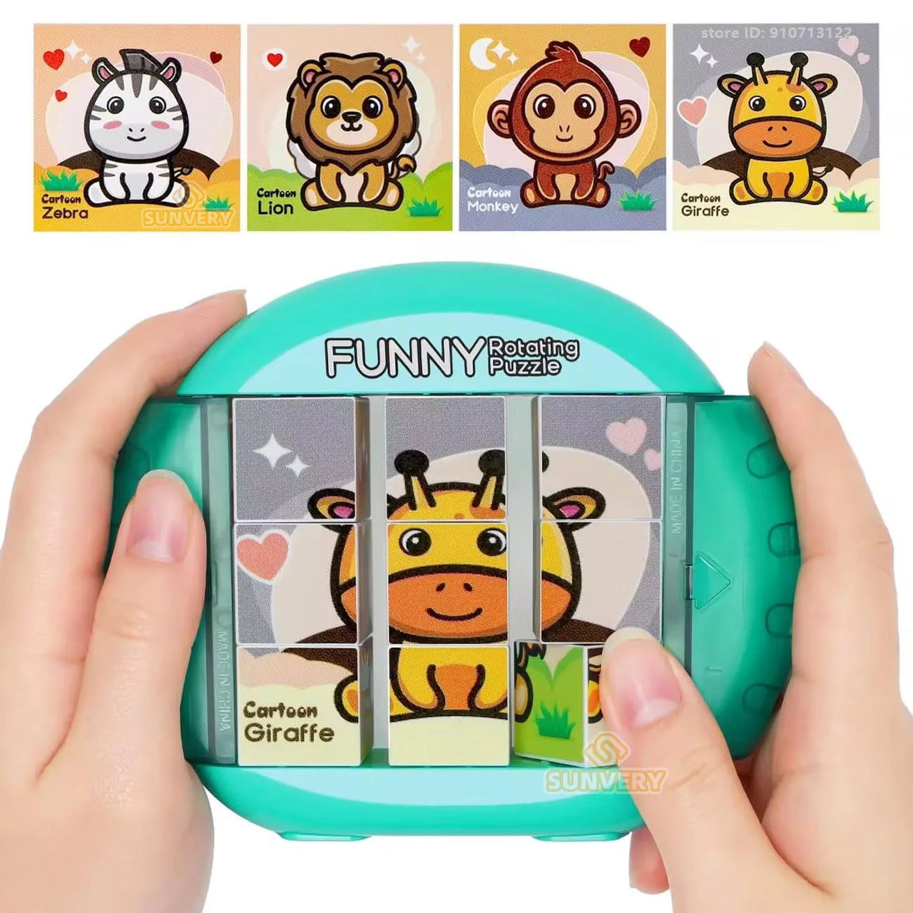 Twisty Puzzle - Puslespillmoro - Kubepuslespill