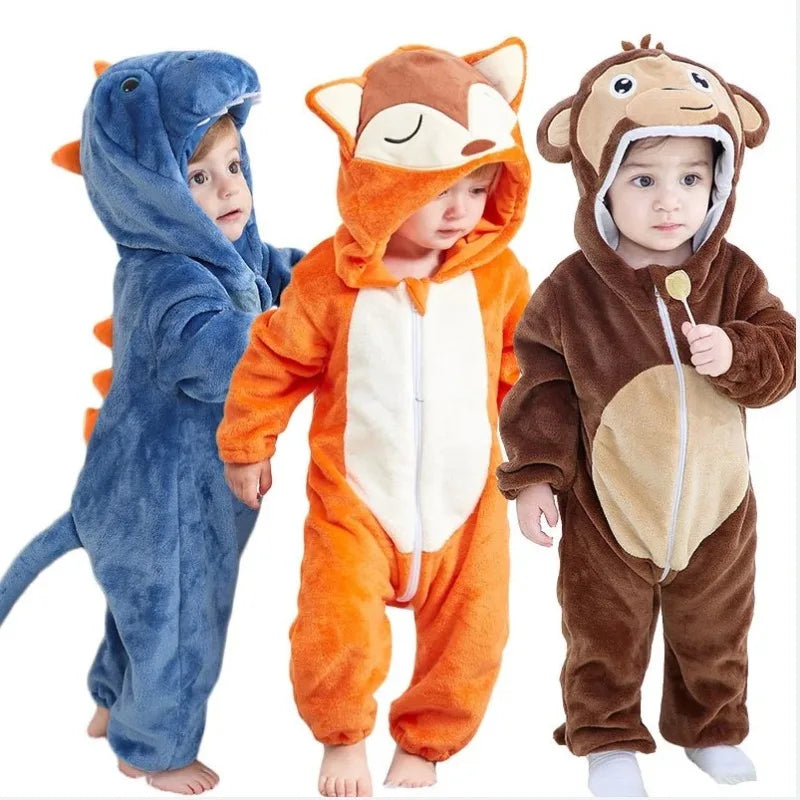 Mini Fashion – Dyrenes drømmeland – Onesie med dyr for barn
