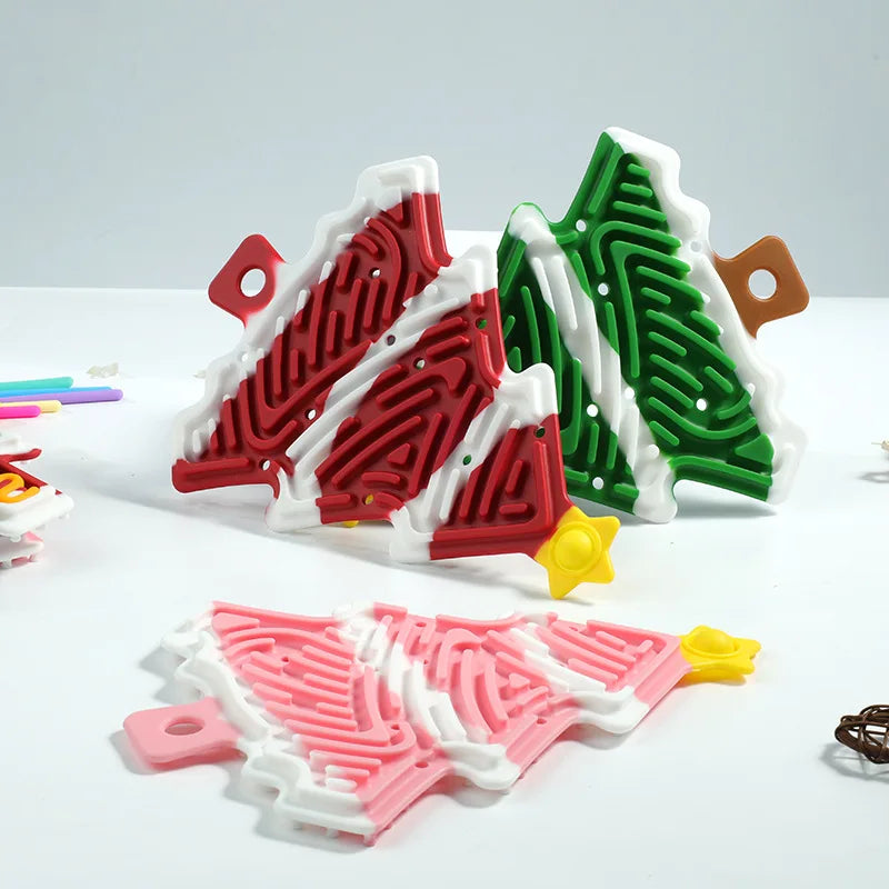 Xmas Tree Fidget Toy - Kompakt og morsom - Fidget juletre