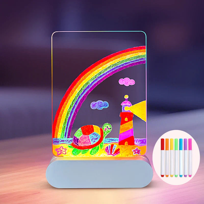 DrawingLight - Verlichte Fantasieën - Tegnebrett med LED