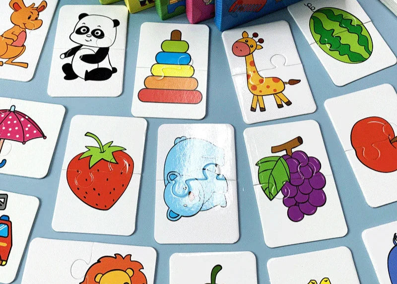 Sort & Learn – Farger og kort - Puslespill