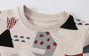 Mini Fashion - Lekne trykk - Flott genser