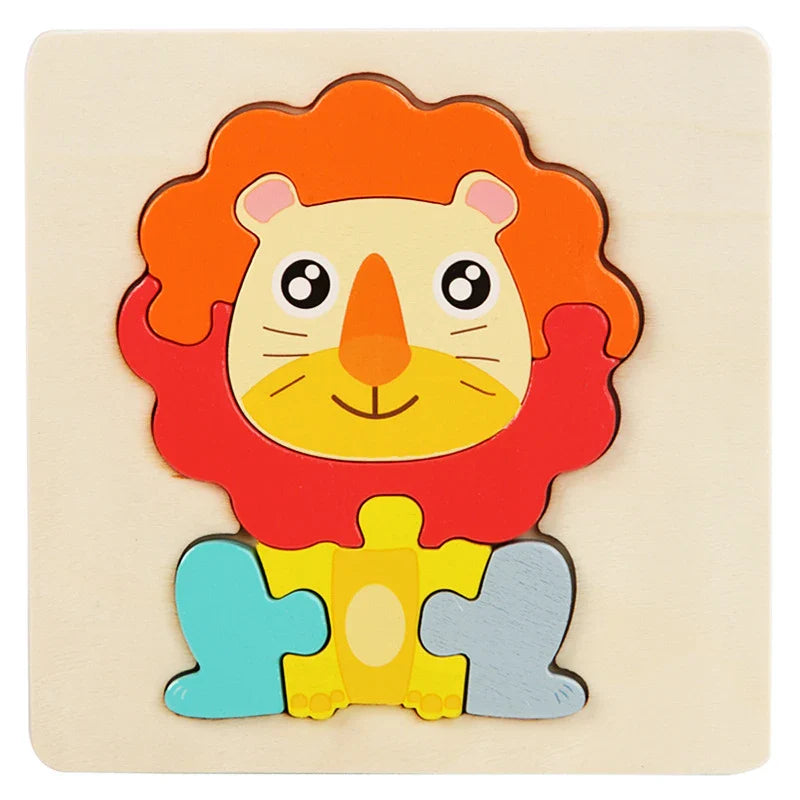 3D Wooden Puzzle - Puslespill - Fremmer utvikling