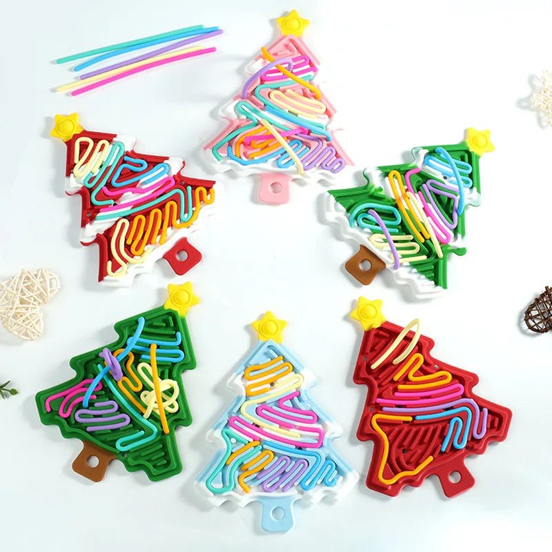 Xmas Tree Fidget Toy - Kompakt og morsom - Fidget juletre