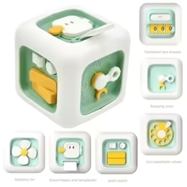 Cube Senses Toy - Lærerikt og morsomt - Kubus Zintuigen Speelgoed