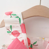 Thumbnail for Mini Fashion – Søt og sommerlig – Fruktkjole (inkluderer GRATIS stråhatt)