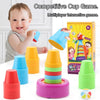 Color Cups - Smart stabling - Sett med stabelkopper