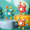 Crab Pull Toy – Grip og dra moro – Krabbe sensorisk tannleketøy