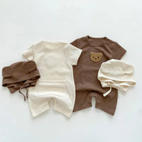 Thumbnail for Mini Fashion - Myk bomull - Sommer jumpsuit