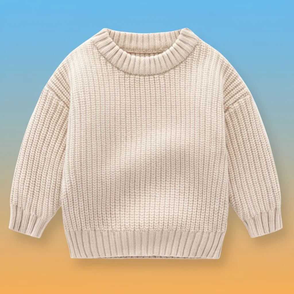 PureSoft – Classic & Cozy - Ensfarget strikkegenser