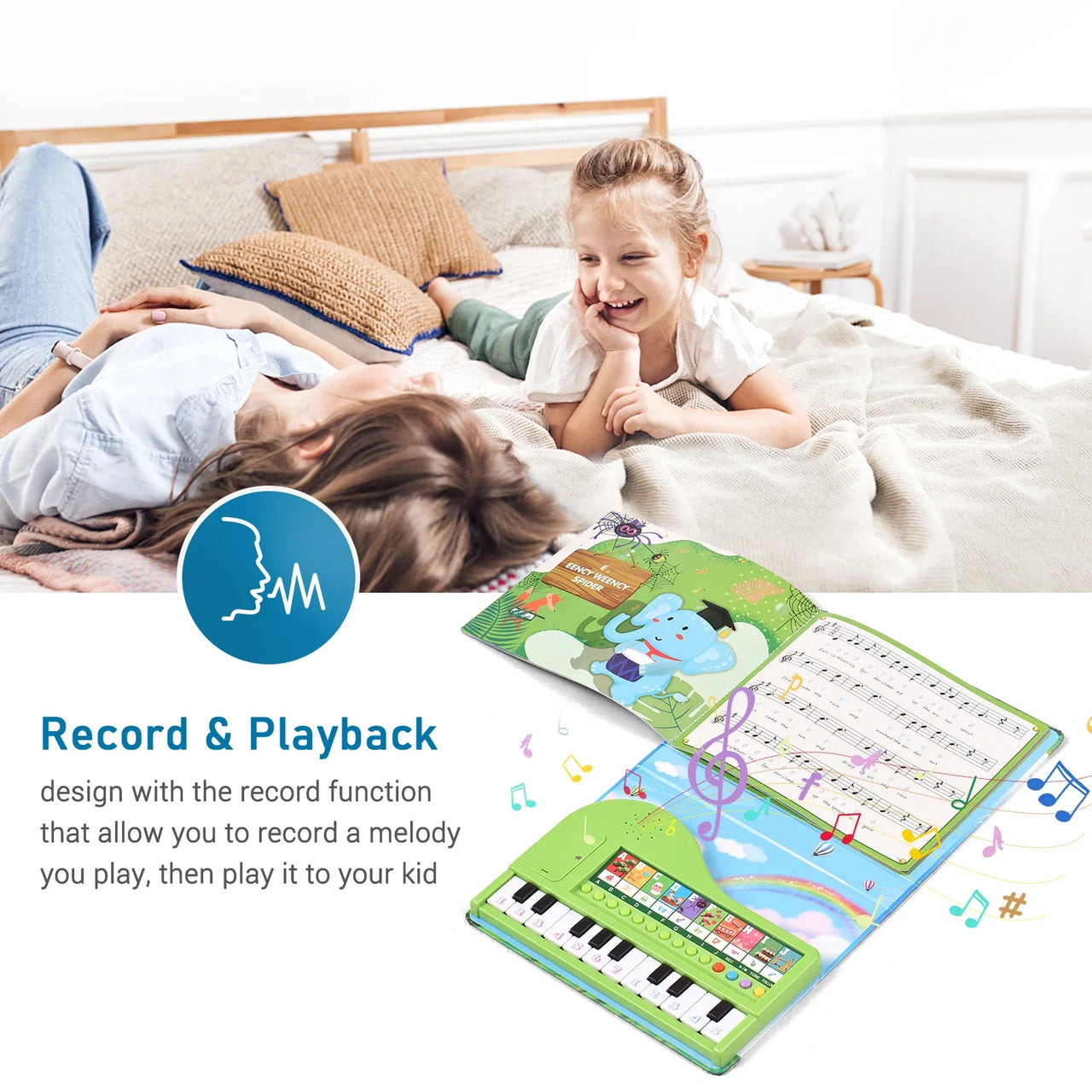 Piano Book - Tidlige musikalske opplevelser - Pianobok for barn