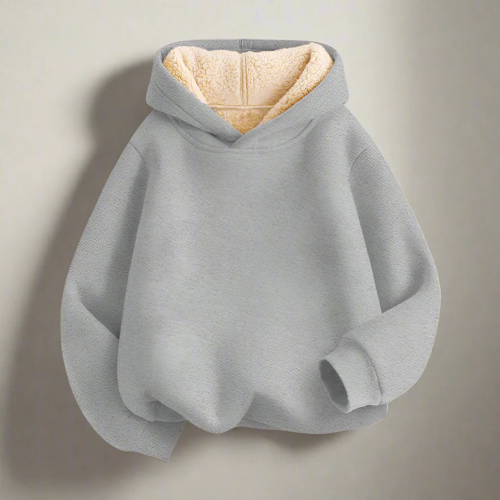MiniFashion – Komfortabel og løs – Casual hettegenser