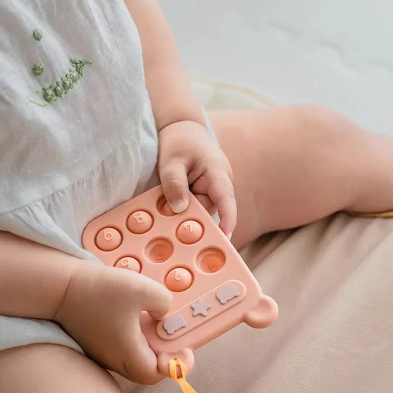 Fidget Toy - Bidering og leke i ett - Fidget-telefon i silikon