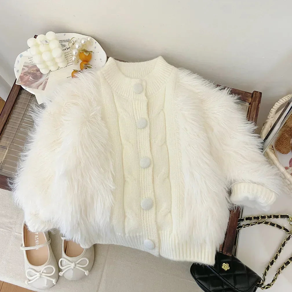 Mini Fashion - Varm og stilig - Deilig jakke til jenter