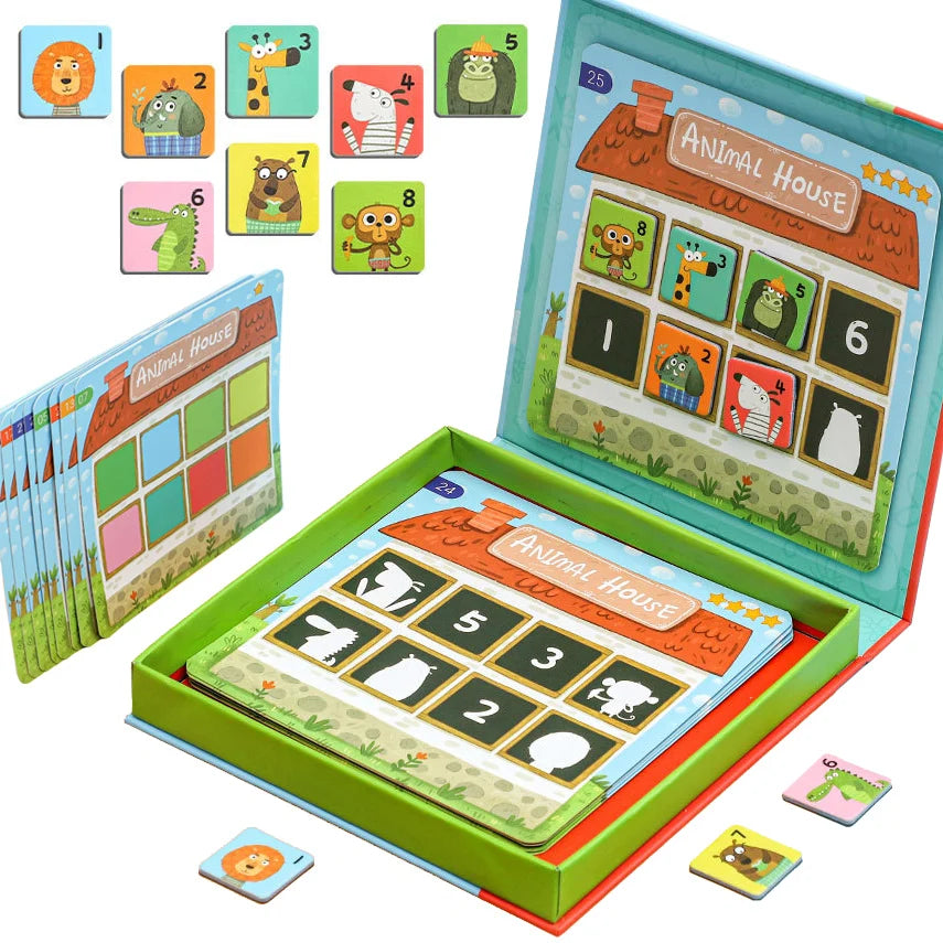 Montessori Memory Match Game - Lærerikt og kreativt - Memoryspill