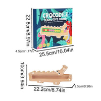 Thumbnail for Crocodile Colour Game - Fargeleggingsspill - Utvikler ferdigheter