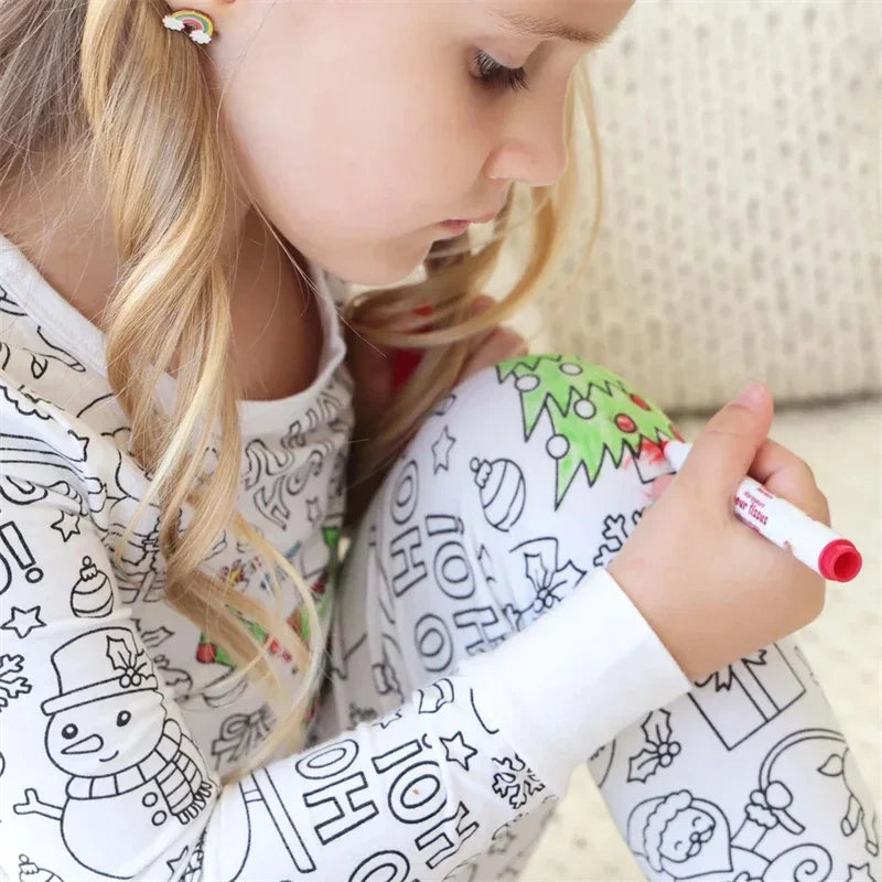 DIY Pajama Set™ – Farge og drøm – Colours Pyjamassett for barn