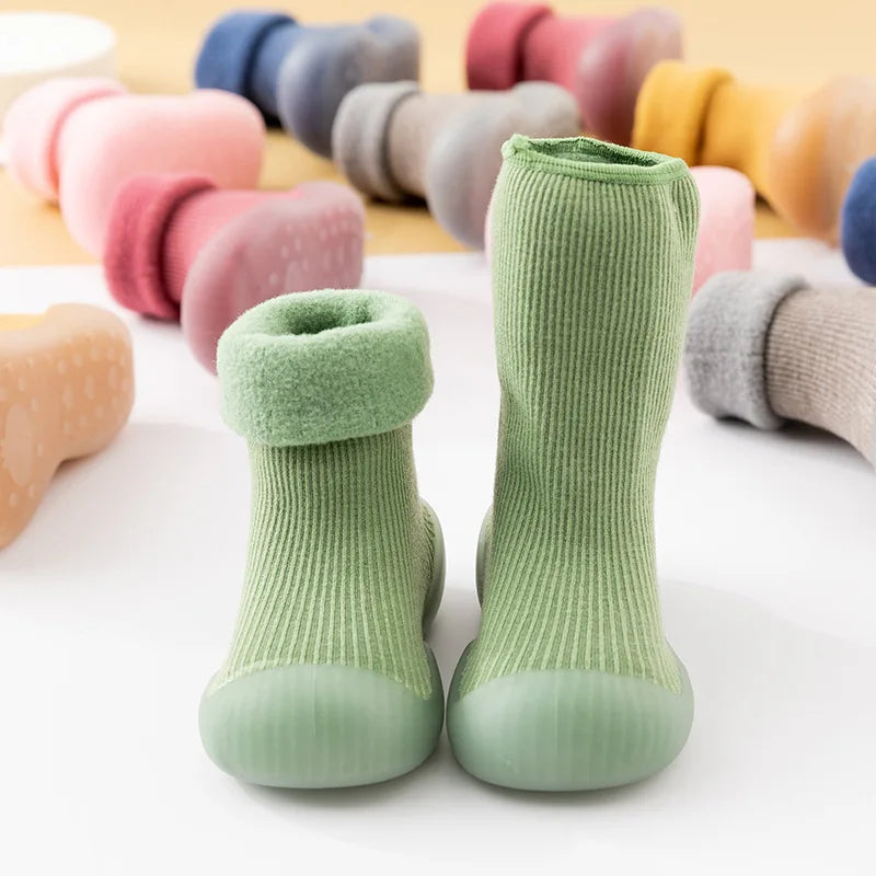Mini Fashion - Sklisikkert grep - Sokkesko for småbarn