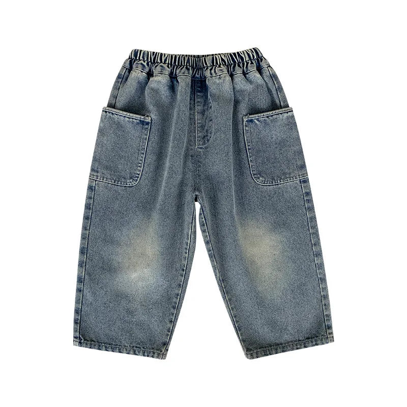 Mini Fashion - Jeans med rette ben - komfort og mote hånd i hånd