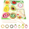 Toddler Clips™ - Frukt- og formmatch - Sorteringsspill