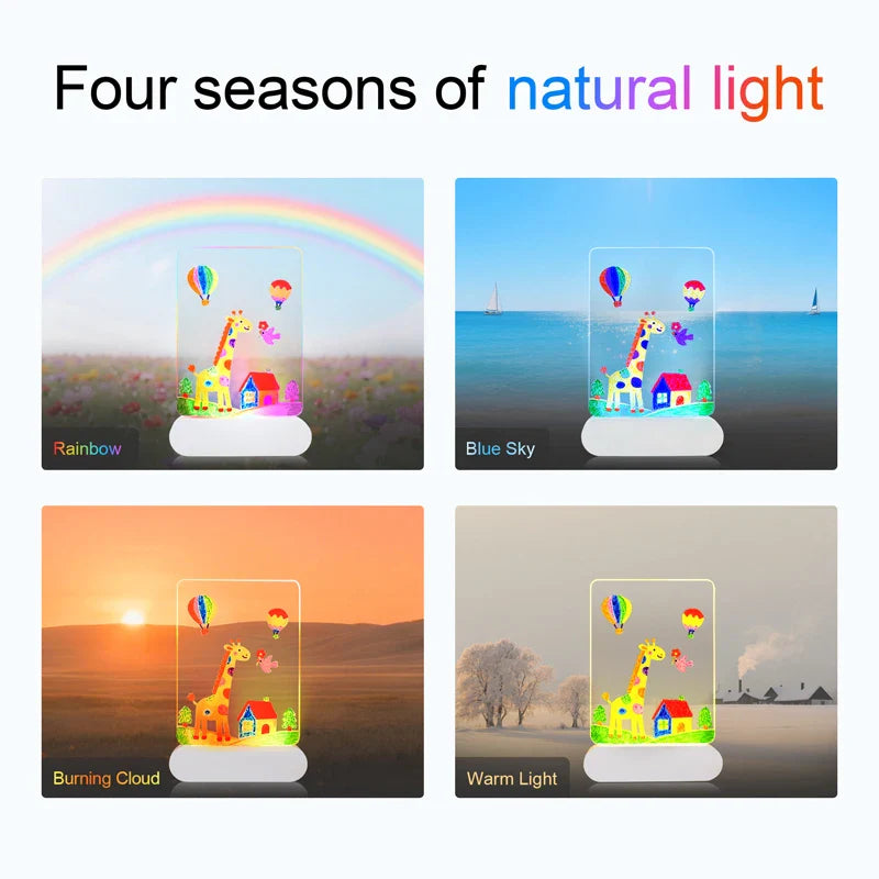 DrawingLight - Verlichte Fantasieën - Tegnebrett med LED