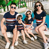 Mini Fashion - Matchende familie - Stripete familiesett