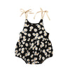 Mini Fashion - Blomstrete babyromper - sommerdrakt til baby