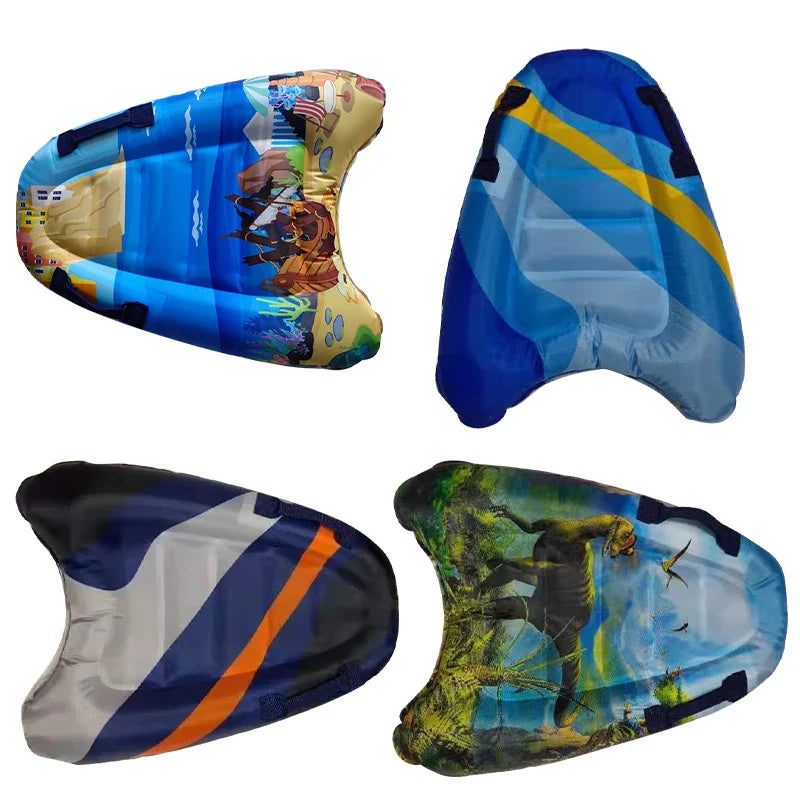 BlueWave – Lære og nyte – Oppblåsbar bodyboard for barn