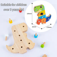 Thumbnail for Dino Screwdriver Board - Sensoriske leker - utvikler ferdigheter
