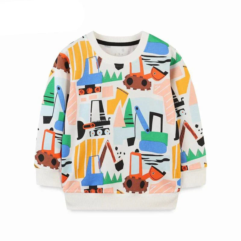 Mini Fashion - Lekne trykk - Flott genser