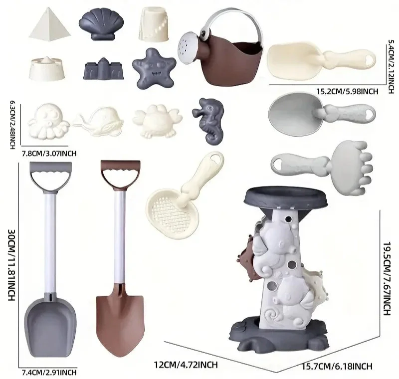 Beach Set - Oppmuntre til kreativitet og ferdigheter - Beach Fun-sett for barn