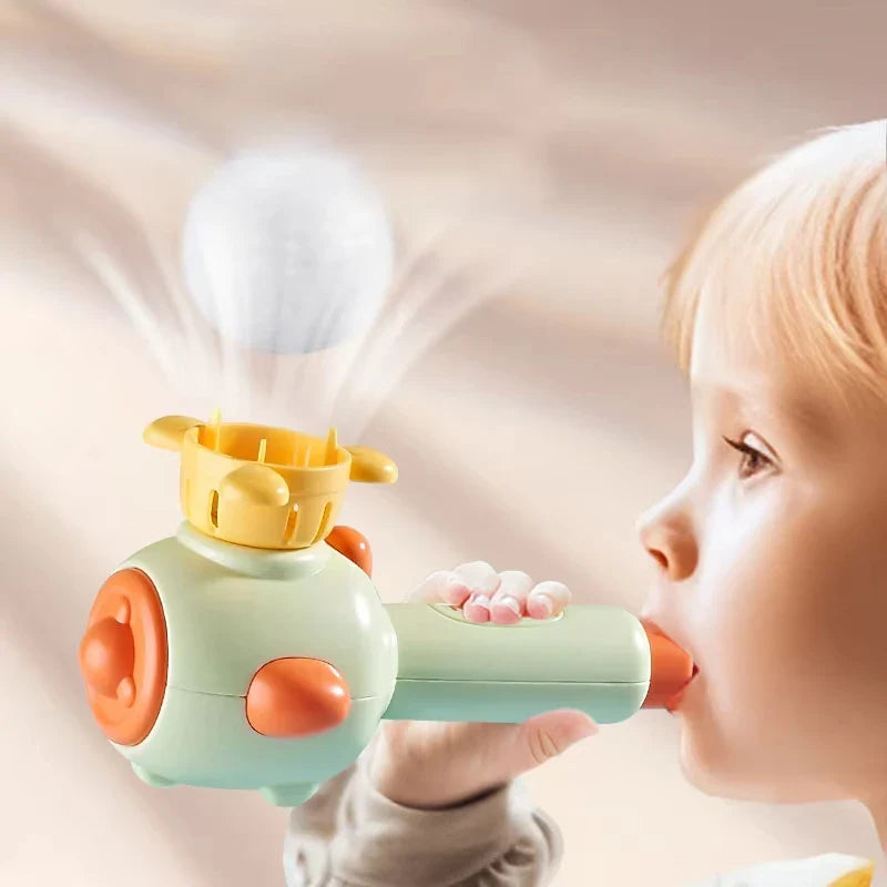 Montessori Blowing Toy - Forbedre ferdigheter og kommunikasjon - Montessori Blåsing av morsomme leker