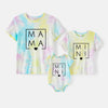 Mini Fashion™ - Kjølig og behagelig – muntre tie-dye-T-skjorter
