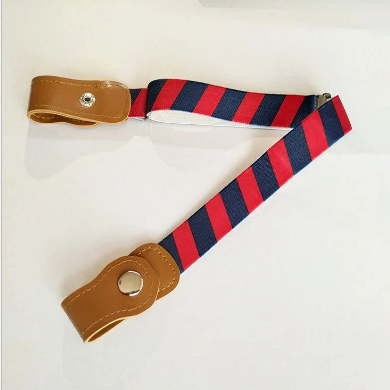 Mini Fashion - Elastisk belte for barn - unik løsning uten spenner