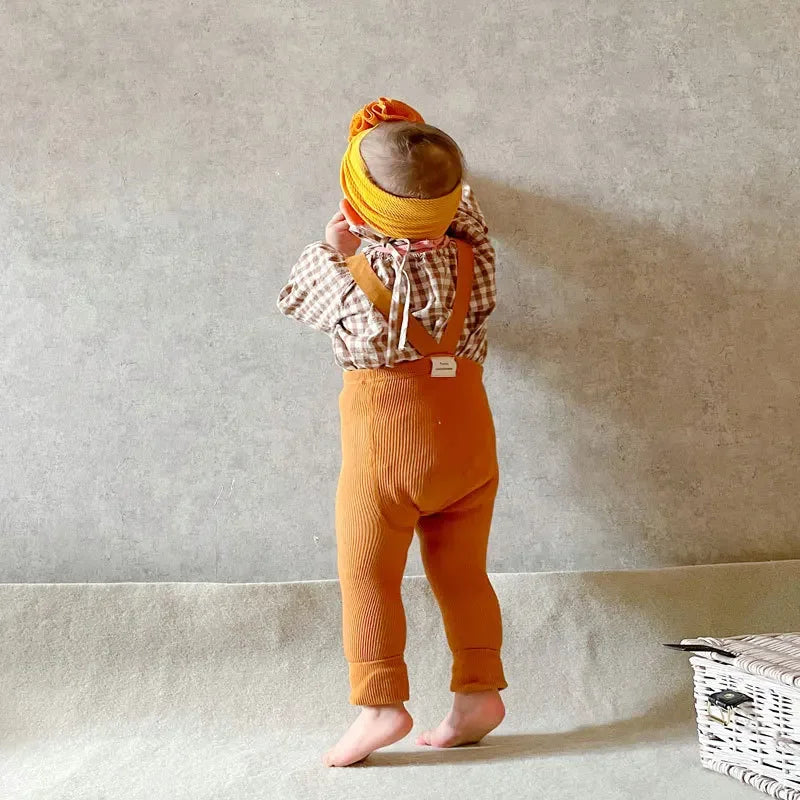 Mini Fashion - Myke og behagelige - Leggings med seler