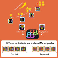 Thumbnail for Rotating Logic - Utfordrende puslespill - Tangram brettspill