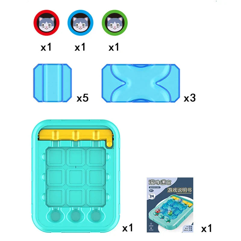 Ball Maze - Utvikling av ferdigheter - Puslespill-labyrint