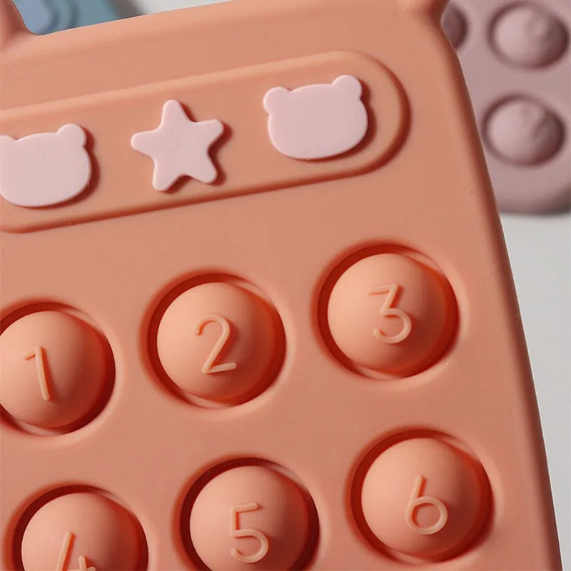 Fidget Toy - Bidering og leke i ett - Fidget-telefon i silikon