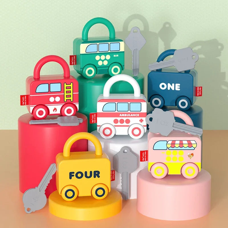 Puzzle Locks – Lek og lær – Montessori-leker