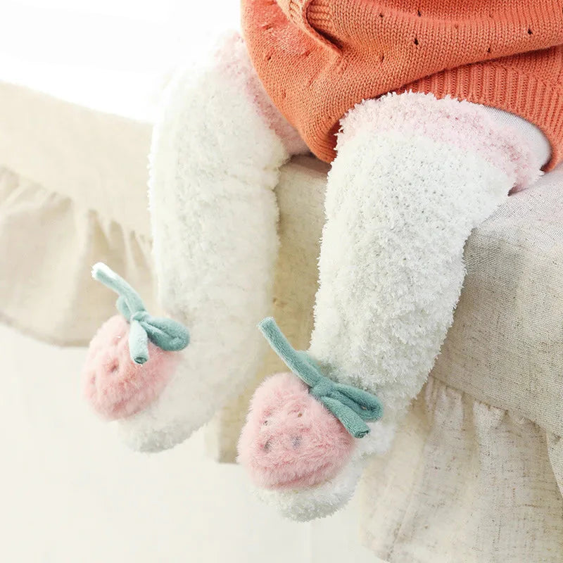 Mini Fashion - Ekstra varme - lange babysokker